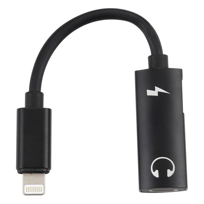Adaptador de auriculares 2 en 1 de 8 pines macho a doble hembra de 8 pines para cargar y escuchar música, Compatible con todos los sistemas IOS