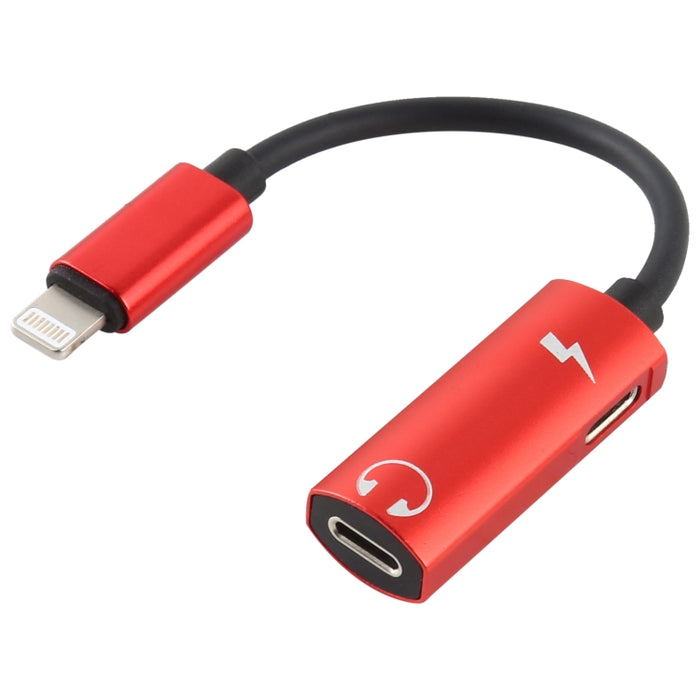 Adaptador de auriculares 2 en 1 de 8 pines macho a doble hembra de 8 pines para cargar y escuchar música, Compatible con todos los sistemas IOS