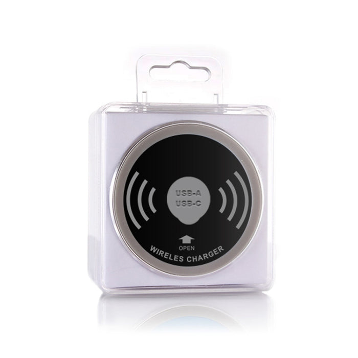 Cargador inalámbrico de escritorio integrado KP-ZMC con cable de interfaz PD+USB Longitud: 1,2 m