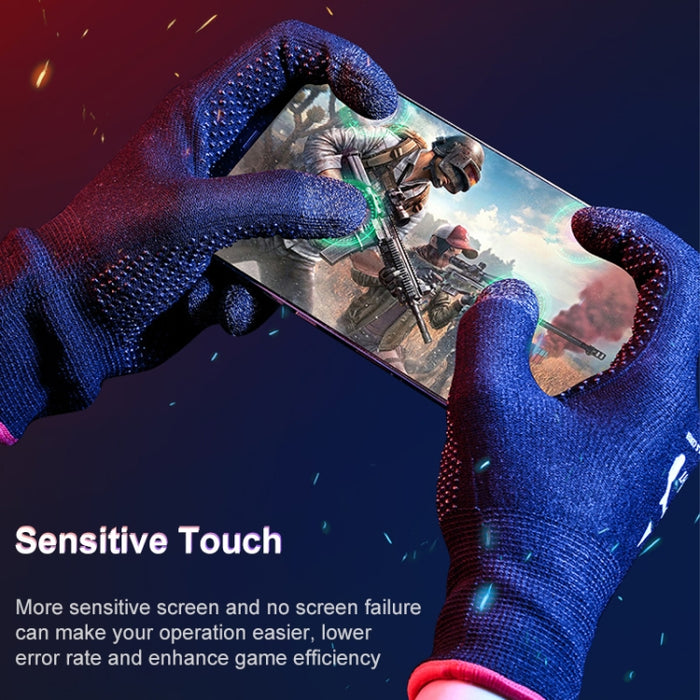 ROCK i28 Guantes para juegos táctiles sensibles al sudor y fibra de plata súper conductivos