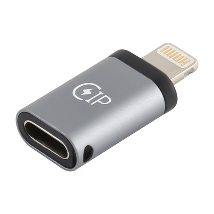 Adaptador de carga macho de 8 pines a USB-C / tipo C hembra, compatible con transmisión de datos