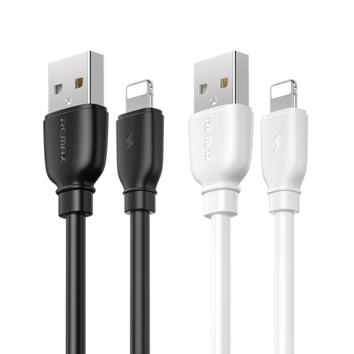REMAX RC-138i 2.4A USB a cable de datos de carga rápida Suji Pro de 8 pines, longitud del cable: 1 m