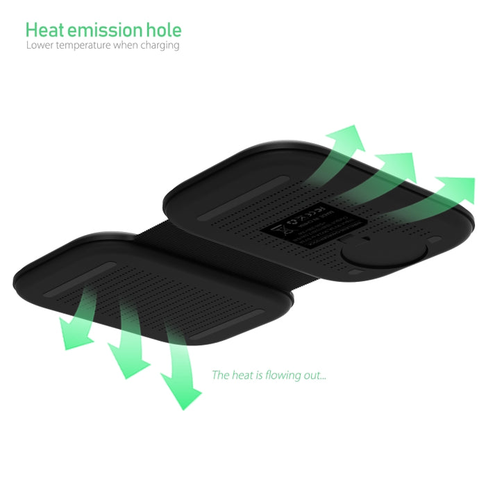F20 3 en 1 Cargador inalámbrico plegable magnético multifunción de 15 W para series iPhone, relojes Apple y AirPods