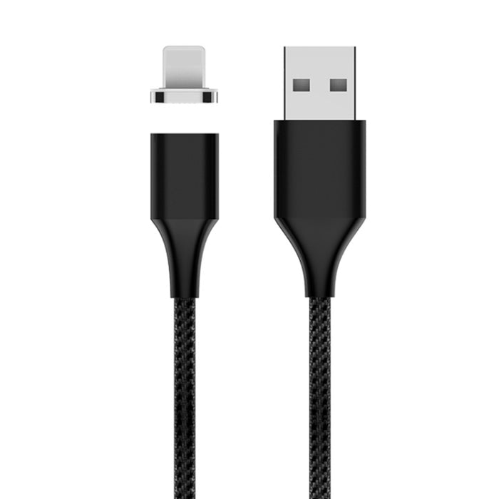 Cable de datos magnético trenzado de nailon M11 5A USB a 8 pines, longitud del cable: 2 m