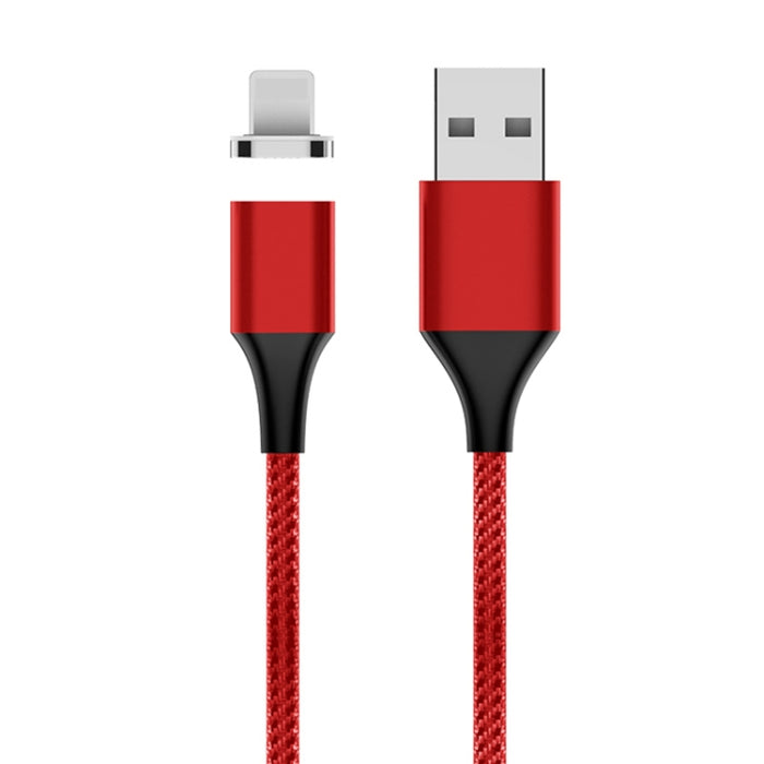 Cable de datos magnético trenzado de nailon M11 5A USB a 8 pines, longitud del cable: 2 m