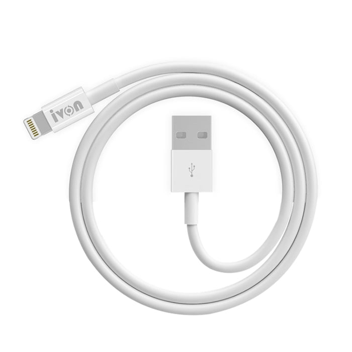 Cable de datos de carga rápida IVON CA70 de 8 pines, longitud: 1 m