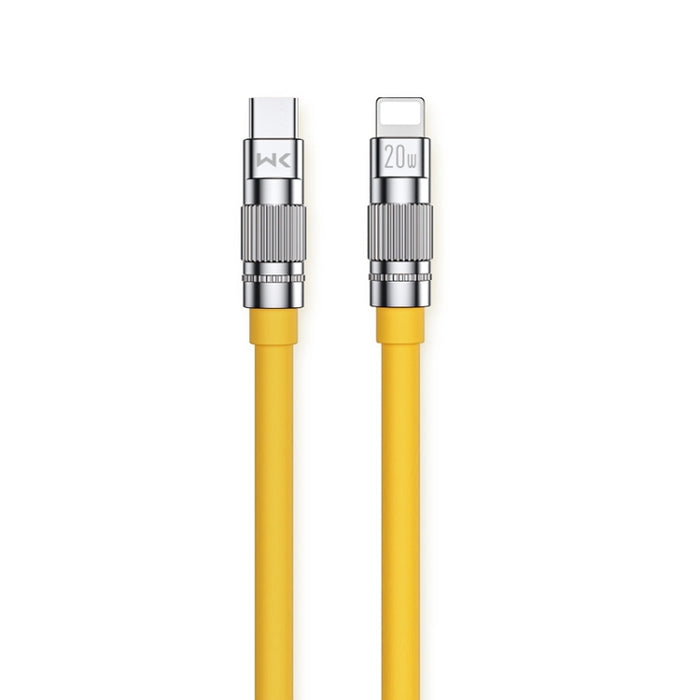 WK WDC-187 Qjie Series Cable de datos de carga rápida USB-C / Type-C de 20 W a 8 pines, longitud: 1 m
