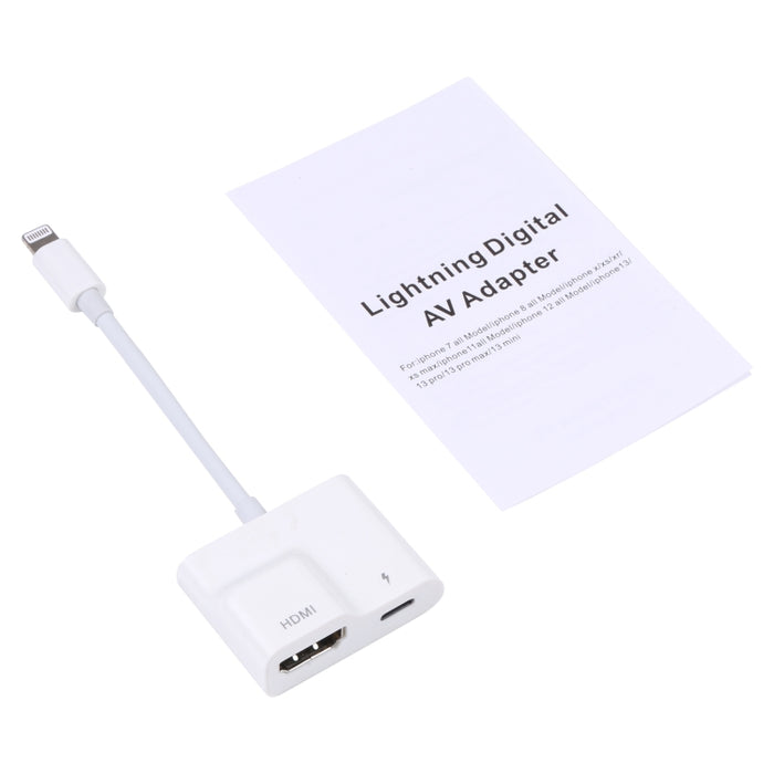 Convertidor AV digital de 8 pines a HDMI