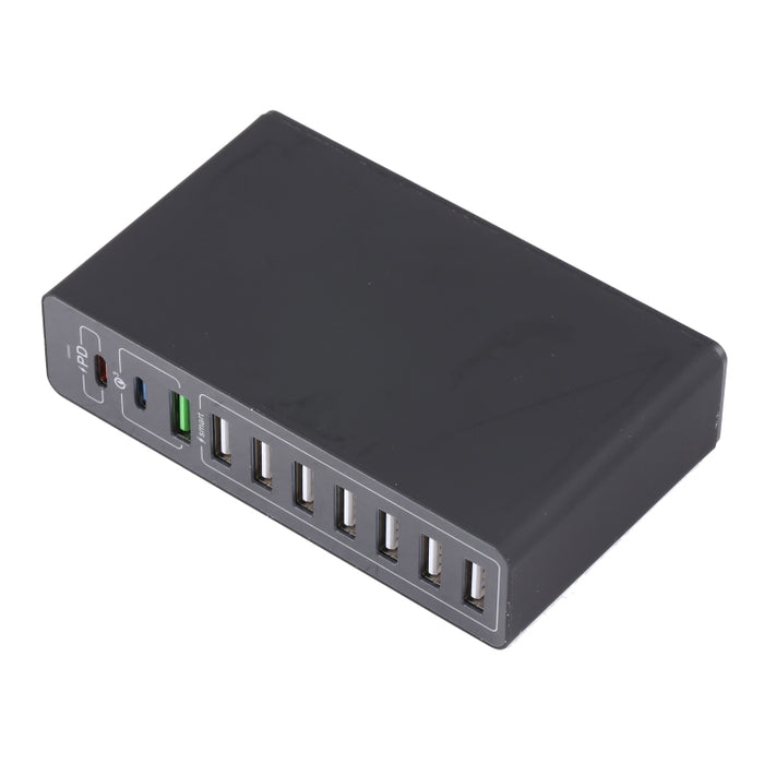 MFT-03Q 10 en 1 Cargador rápido inteligente USB QC3.0 de 65W, enchufe de la UE