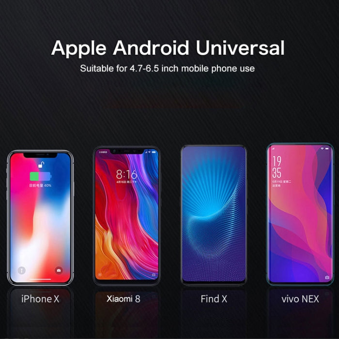 AK77 1200mAh Edición de batería Enlace de seis dedos Gamepad multifunción para teléfono móvil con soporte, adecuado para teléfonos móviles de 4,7 a 6,5 pulgadas