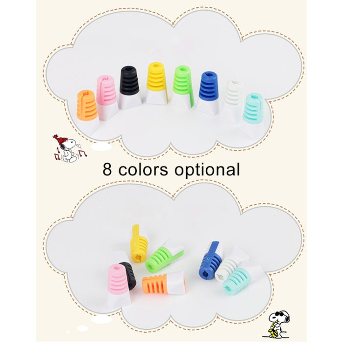 2 PCS Anti-rotura Cable de carga USB Winder Funda protectora Funda protectora