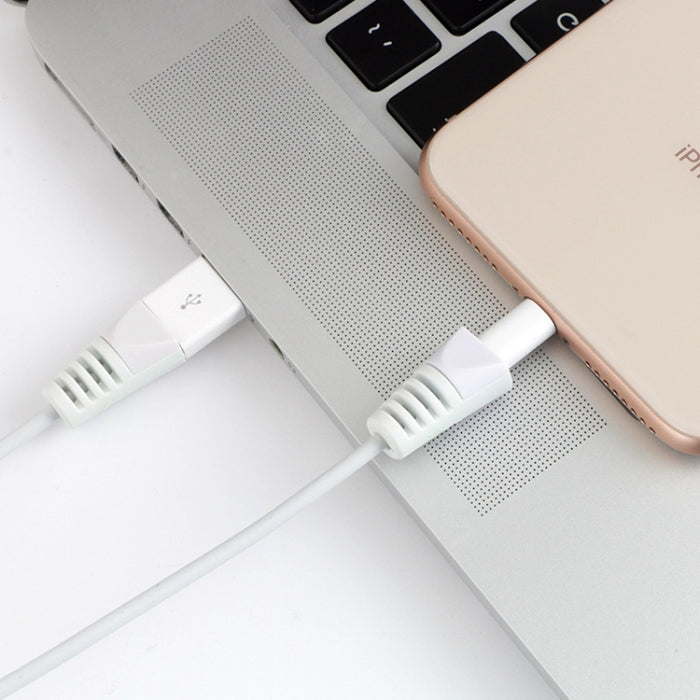 2 PCS Anti-rotura Cable de carga USB Winder Funda protectora Funda protectora