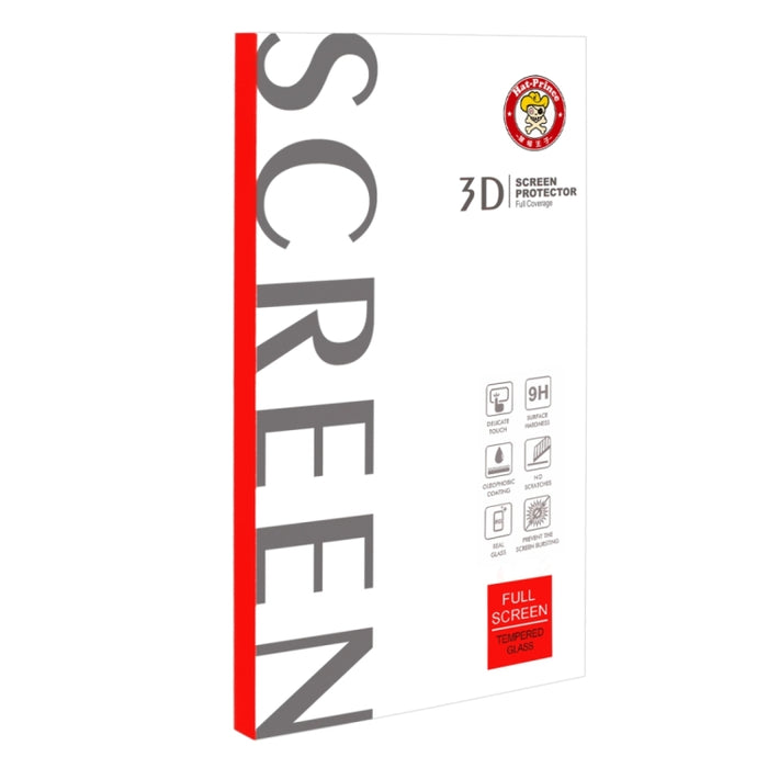 Para iPhone X ENKAY Hat-Prince 0,26 mm 9H Dureza superficial 3D Pantalla completa a prueba de explosiones Película de pantalla de vidrio templado curvada con flexión por calor