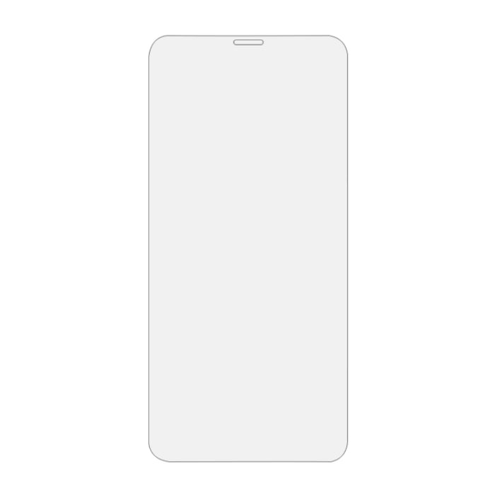 Para iPhone 11 Pro / XS / X Dureza superficial Película de pantalla de vidrio templado de pantalla no completa a prueba de explosiones