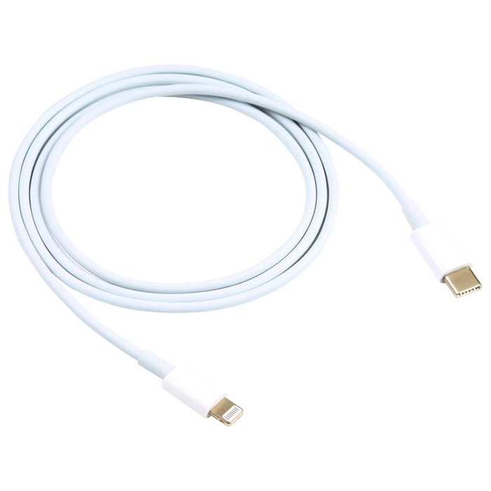 Cable de datos de carga rápida USB-C / Type-C de 100 W a 8 pines, longitud: 2 m