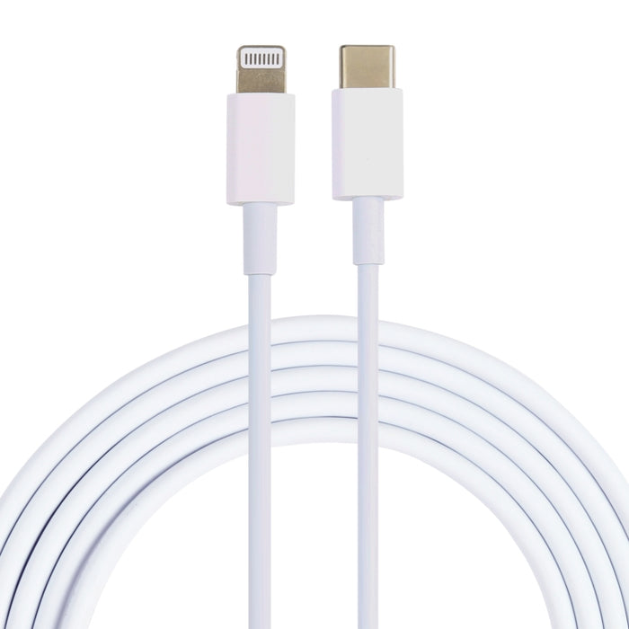 Cable de datos de carga rápida USB-C / Type-C de 100 W a 8 pines, longitud: 2 m