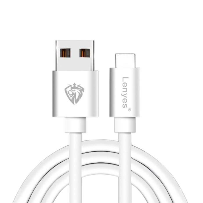 Lenyes LC701 1,5 m 2,4 A salida USB a cable de carga rápida de sincronización de datos de PVC de 8 pines
