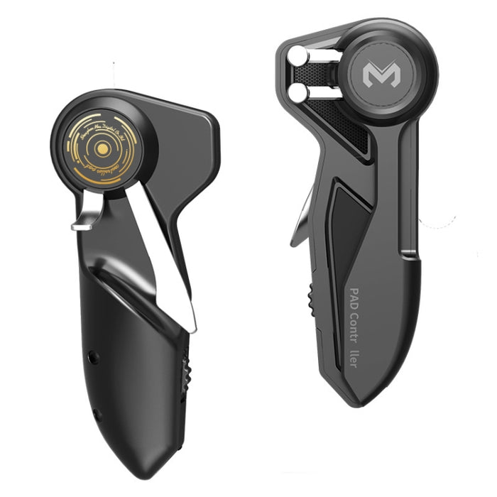 MeMo AKpad6K Snap-on Six Finger Linkage Trigger Controlador de juego de disparos de imitación para Tablet PC, un par
