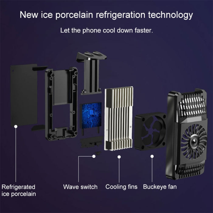Soporte de refrigeración para teléfono móvil semiconductor AH-101