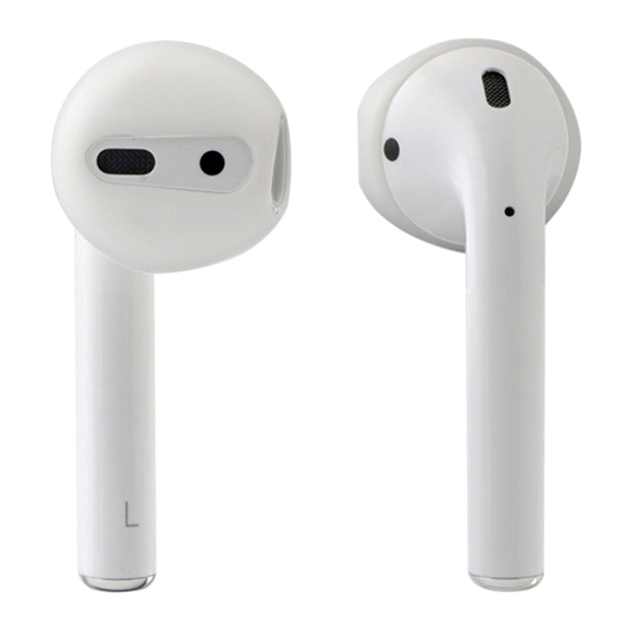 1 par de almohadillas de silicona para auriculares inalámbricos Bluetooth para Apple AirPods