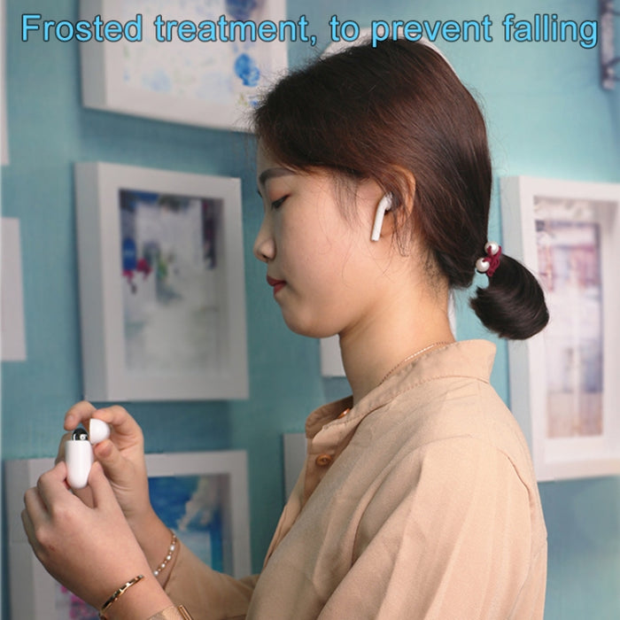 1 par de almohadillas de silicona para auriculares inalámbricos Bluetooth para Apple AirPods