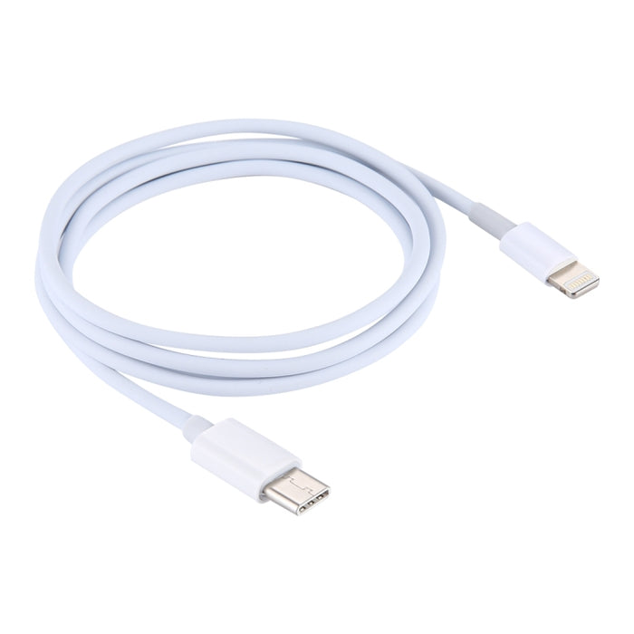 Cable de datos USB-C / Type-C a 8 pines de 1 m, longitud: 1 m