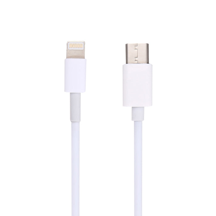 Cable de datos USB-C / Type-C a 8 pines de 1 m, longitud: 1 m