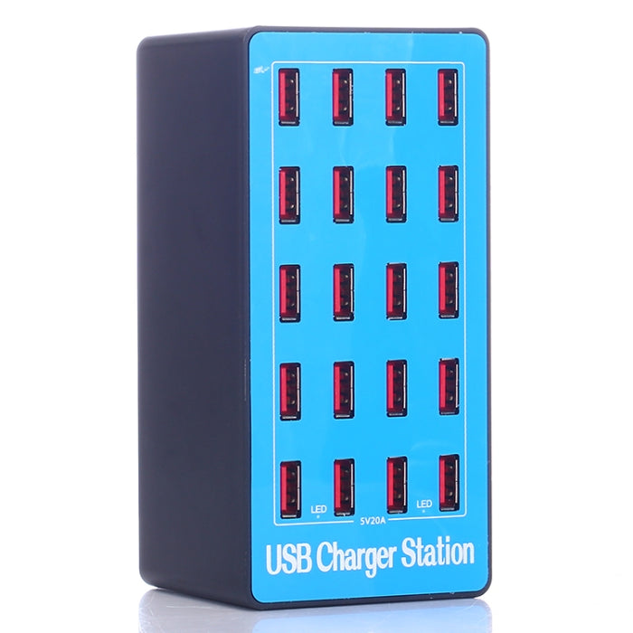 Estación de carga USB inteligente multifunción 100W 20 en 1