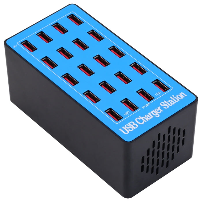 Estación de carga USB inteligente multifunción 100W 20 en 1
