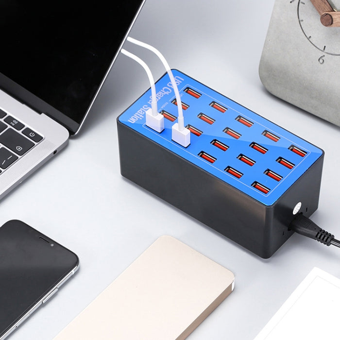 Estación de carga USB inteligente multifunción 100W 20 en 1