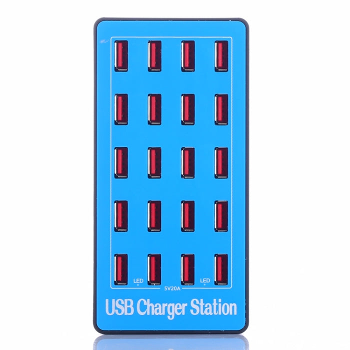 Estación de carga USB inteligente multifunción 100W 20 en 1