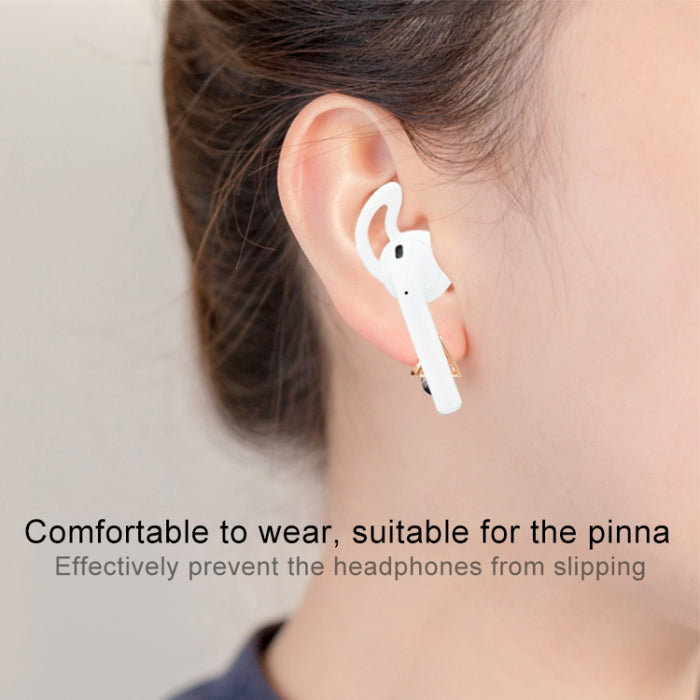Auriculares inalámbricos con Bluetooth, tapones para los oídos de silicona para Apple AirPods