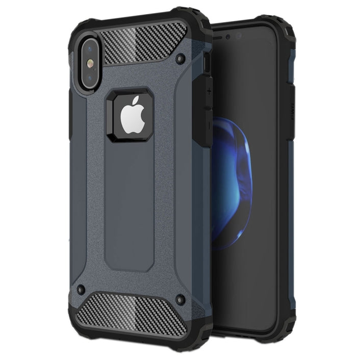 Para iPhone X / XS Magic Armor TPU + Estuche combinado para PC