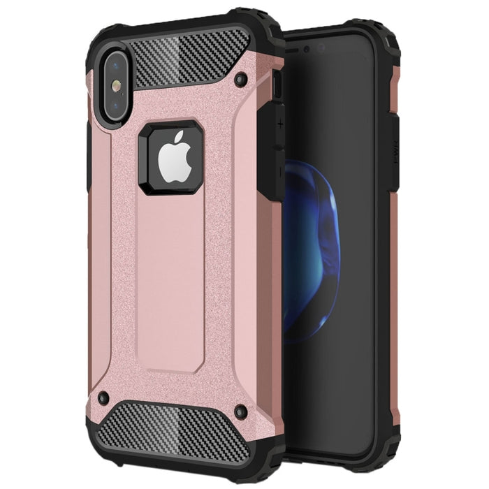 Para iPhone X / XS Magic Armor TPU + Estuche combinado para PC