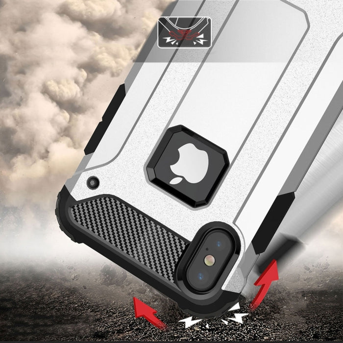 Para iPhone X / XS Magic Armor TPU + Estuche combinado para PC