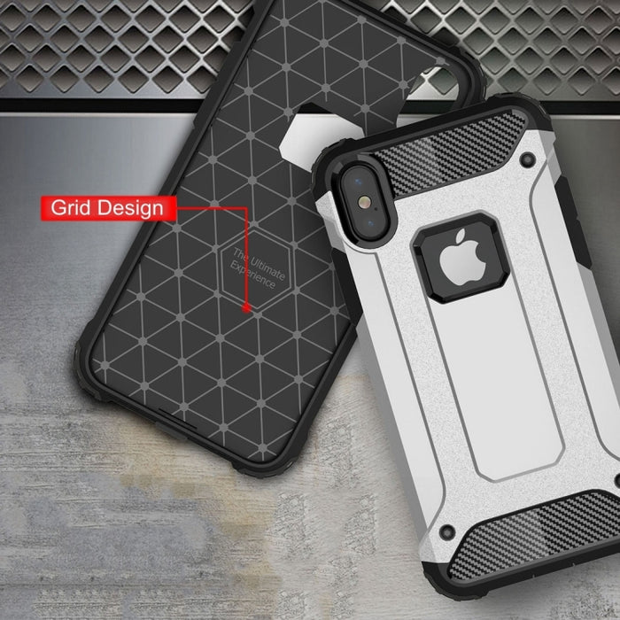 Para iPhone X / XS Magic Armor TPU + Estuche combinado para PC