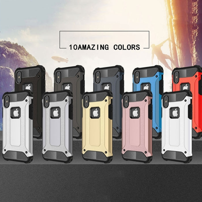 Para iPhone X / XS Magic Armor TPU + Estuche combinado para PC