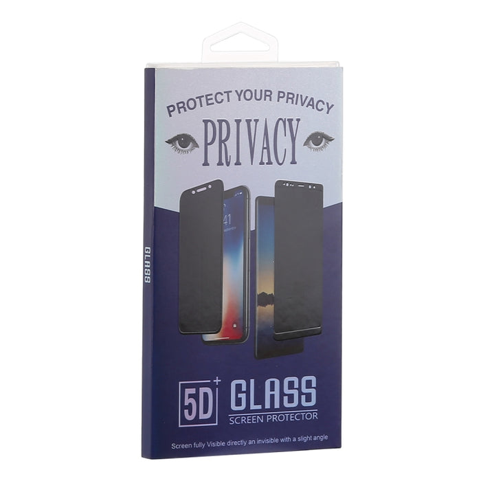 Película de vidrio templado antideslumbrante de privacidad altamente transparente 3D de 0,26 mm 9H para iPhone 8 y 7