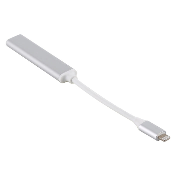S-206 3 en 1 Adaptador de lector de cámara de 8 pines macho a 2 x USB 3.0 + 8 pines hembra