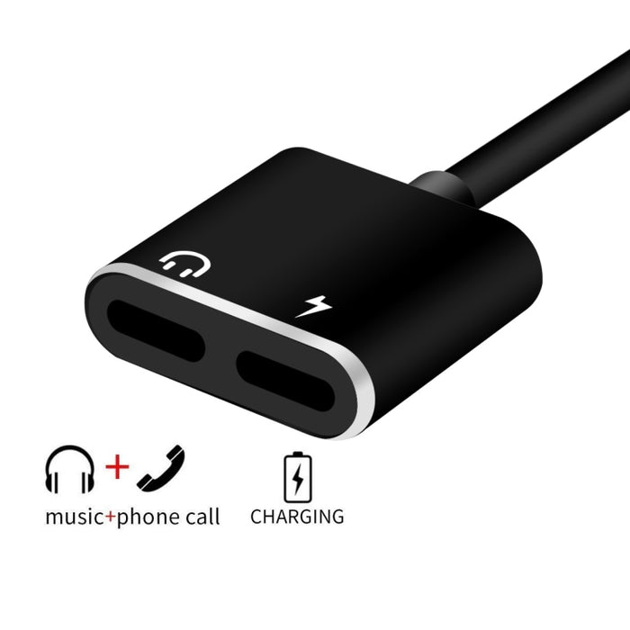 ENKAY Hat-prince HC-15 Cable adaptador de audio de carga de 8 pines + conector de 3,5 mm a 8 pines, compatible con iOS 15.0