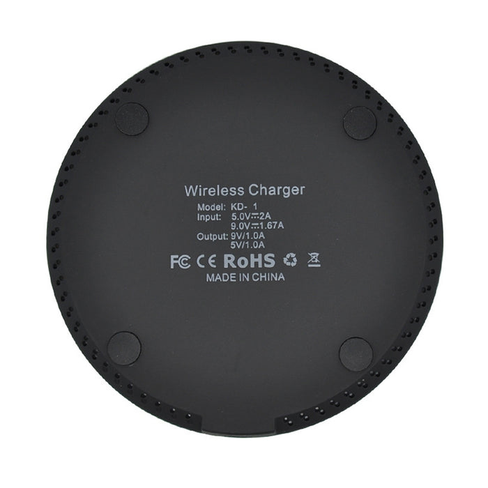 Cargador inalámbrico de carga normal ultrafino de 10 W KD-1