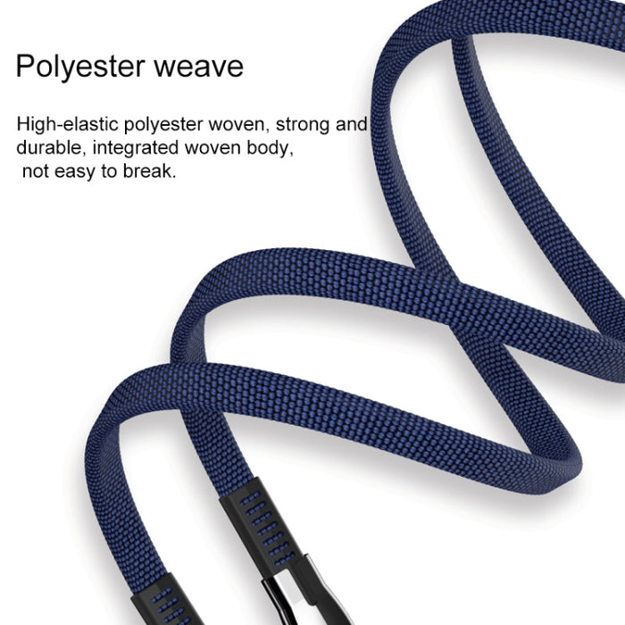 WK WDC-107i 1m 2.4A Serie Saint Zinc Alloy USB a cable de carga de sincronización de datos de 8 pines