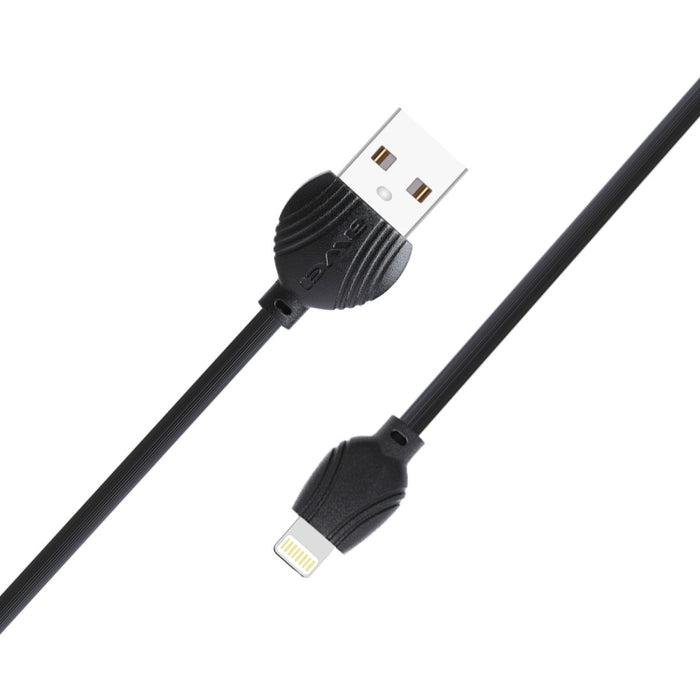 awei CL-63 2.5A Cable de datos de aleación de aluminio de carga + transmisión de 8 pines, longitud: 1 m
