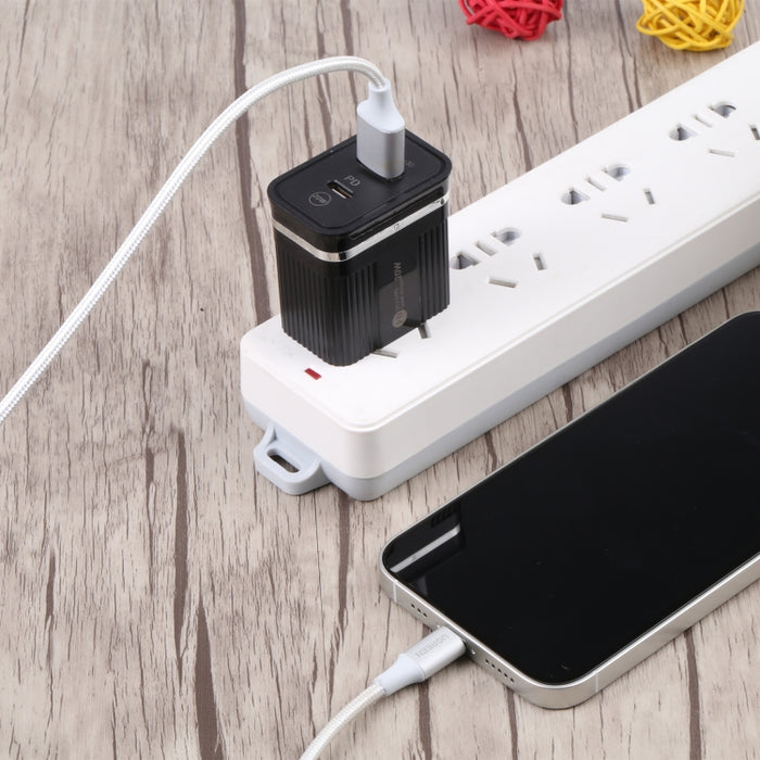 Cargador rápido multifunción USB 46-A2C2 20W PD + QC3.0, enchufe de EE. UU.