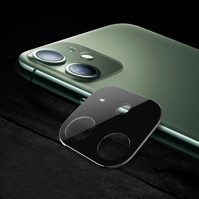 Para iPhone 11 Película de vidrio templado protector de lente de cámara de aleación de titanio
