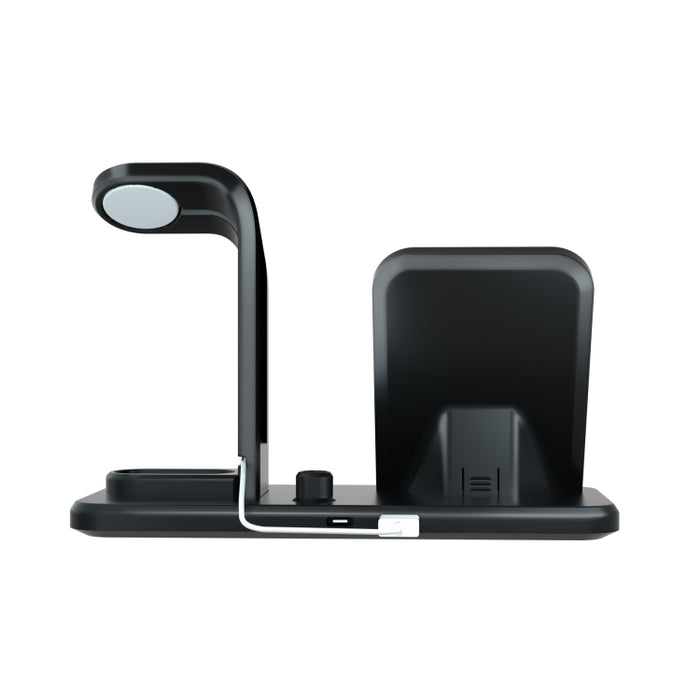 N35 Cargador inalámbrico rápido de diseño separado 3 en 1 para iPhone, Apple Watch, AirPods