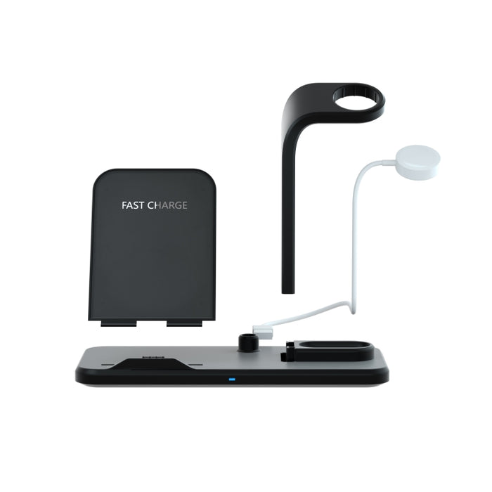 N35 Cargador inalámbrico rápido de diseño separado 3 en 1 para iPhone, Apple Watch, AirPods