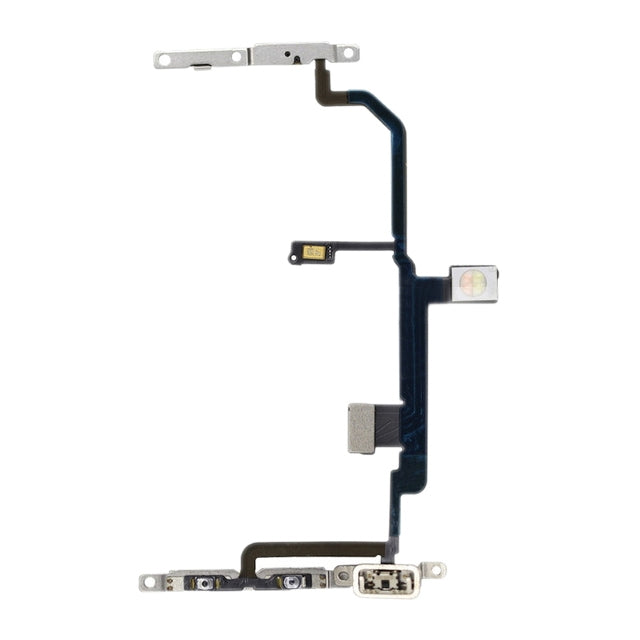 Cable flexible del botón de encendido y volumen con hebilla de hierro para iPhone 8 Plus, For iPhone 8 Plus