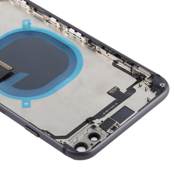 Conjunto de cubierta trasera de batería con teclas laterales, vibrador, altavoz, timbre, botón de encendido, botón de volumen, cable flexible y bandeja para tarjetas para iPhone 8 Plus, For iPhone 8 Plus, For iPhone 8 Plus (Full Assembly)