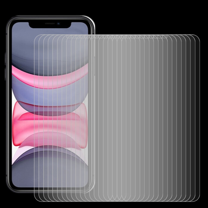 Para iPhone 11 / XR 100 piezas 0,26 mm 9H 2.5D Película de vidrio templado